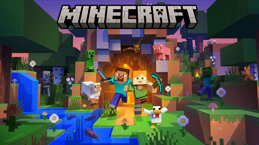 Minecraft, da Empresa Mojang